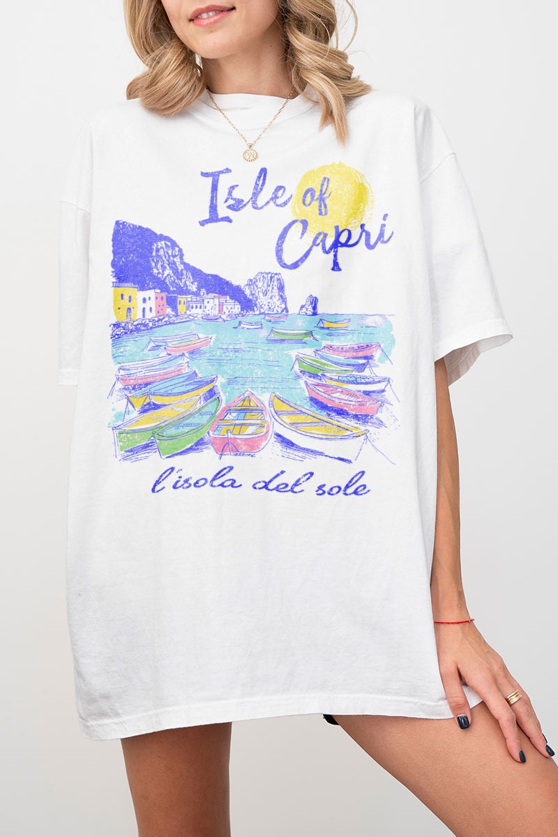 Isle of Capri Graphic T-Shirt