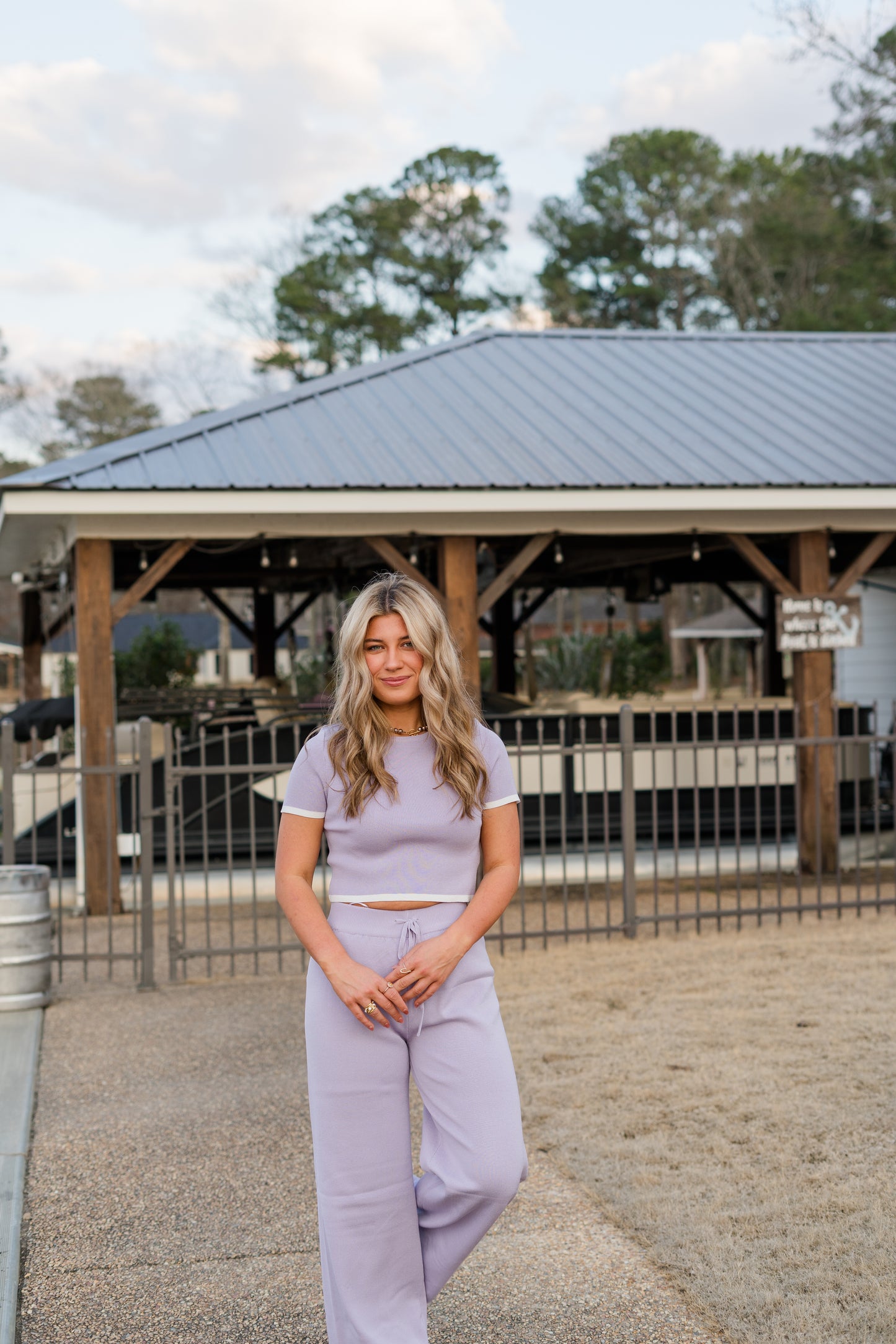 Lilac Lane Pant Set