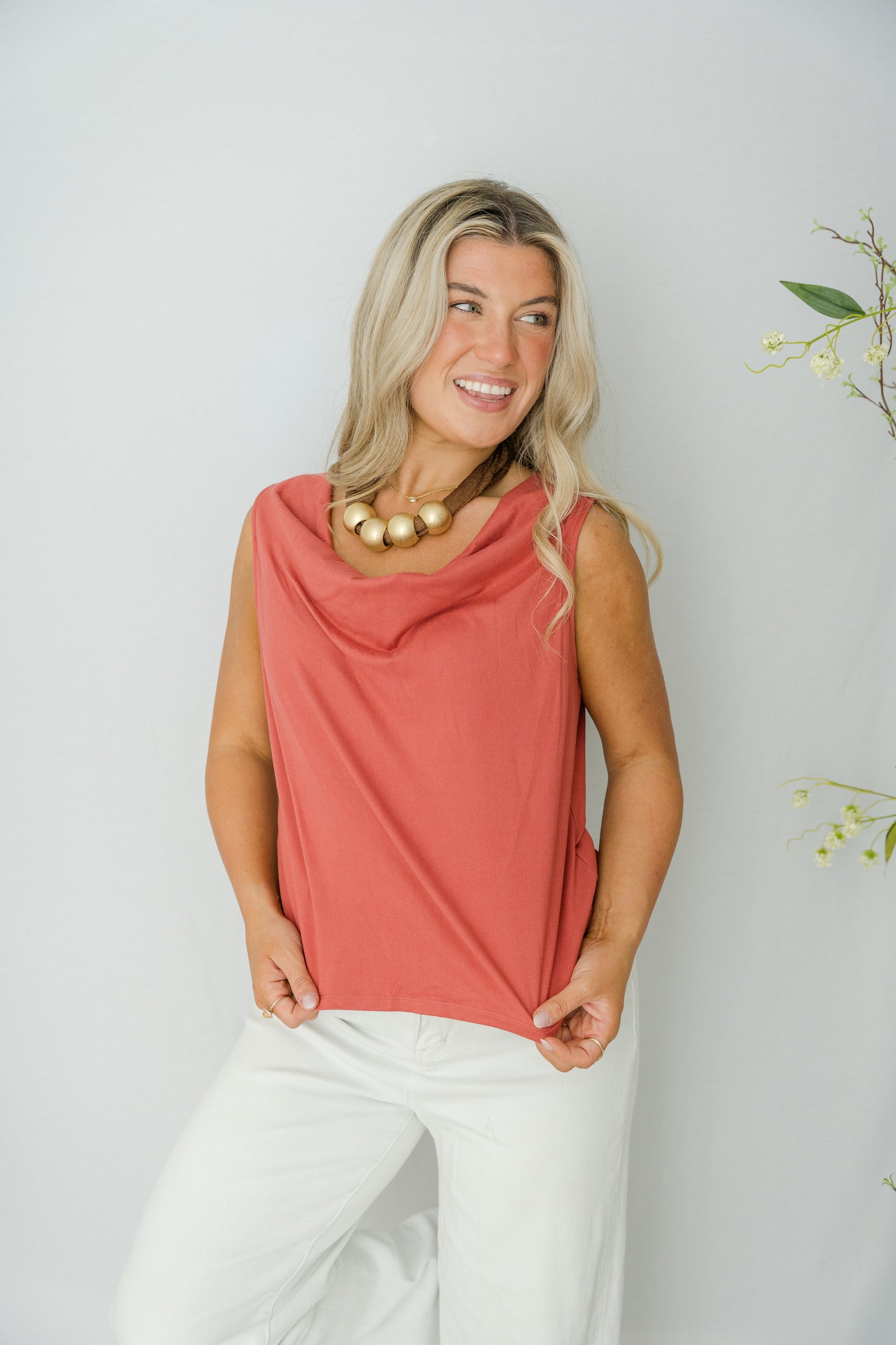 Capri Draped Top