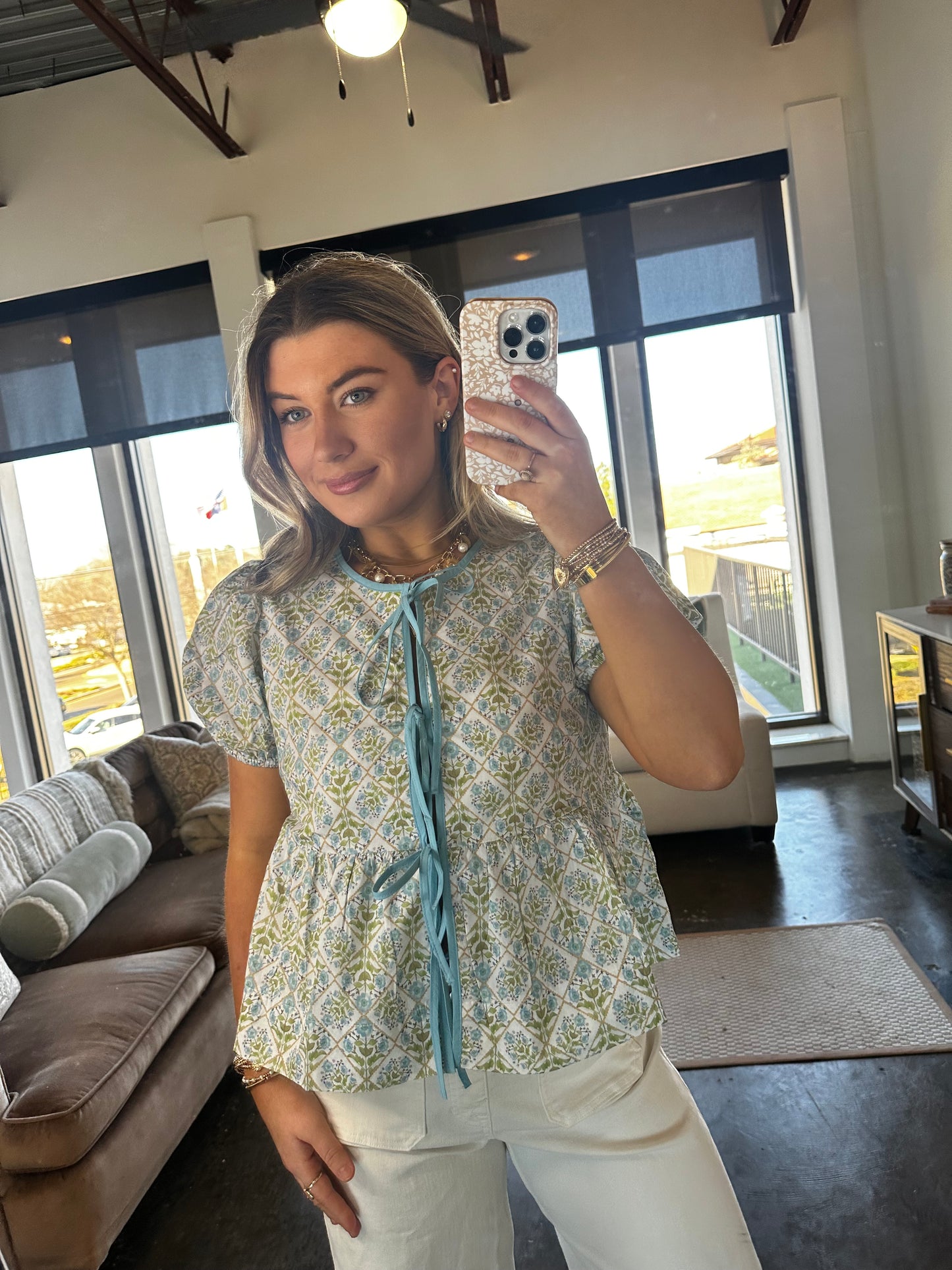 Margot Tie Top