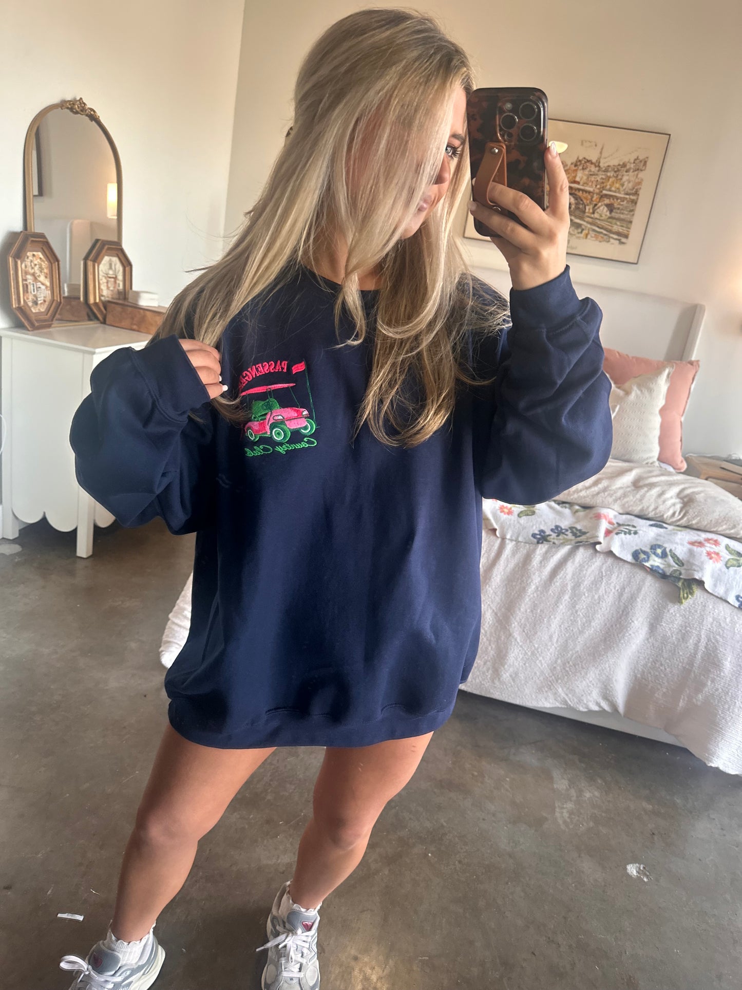 Passenger Princess Embroidered Oversized Sweatshirt