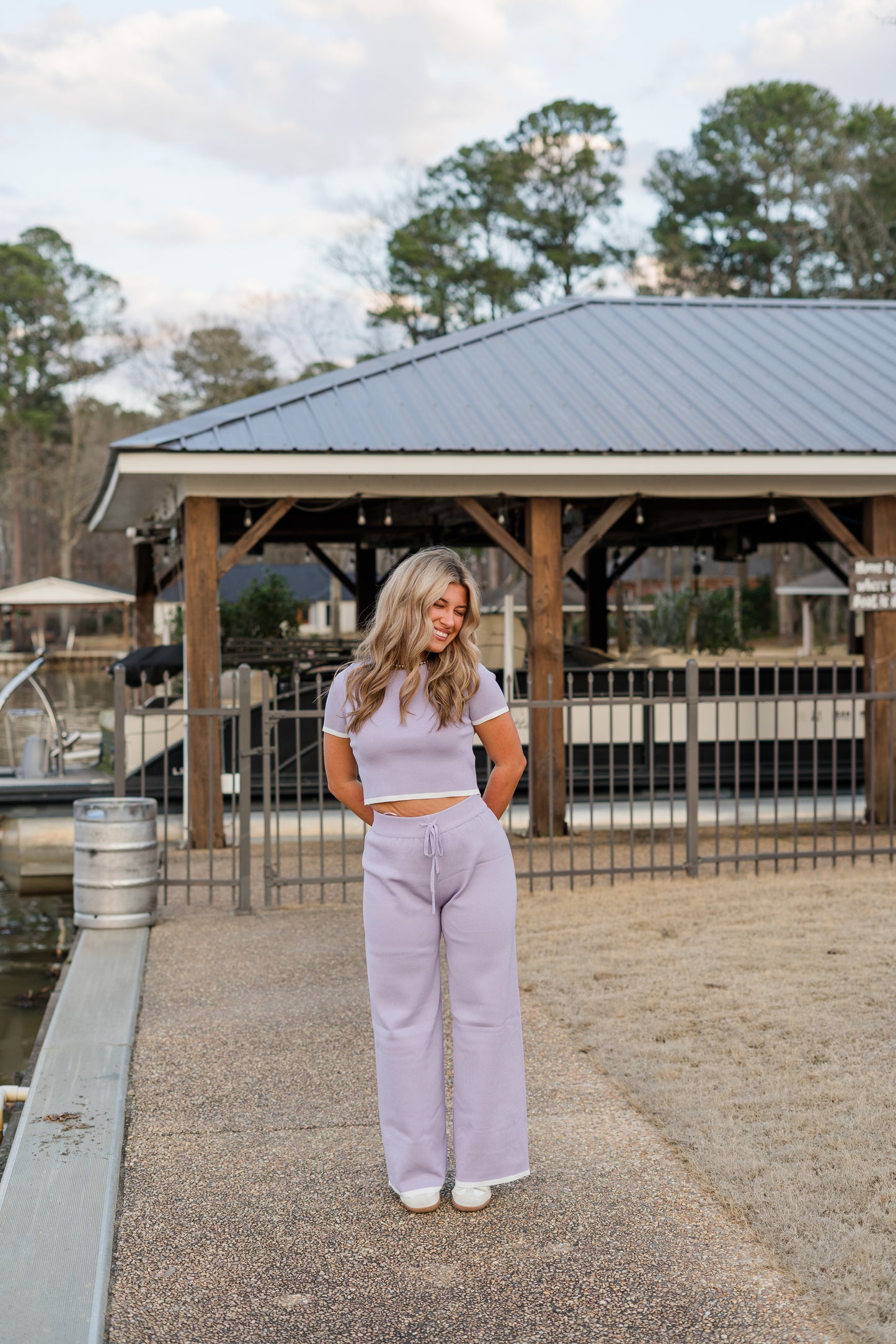 Lilac Lane Pant Set