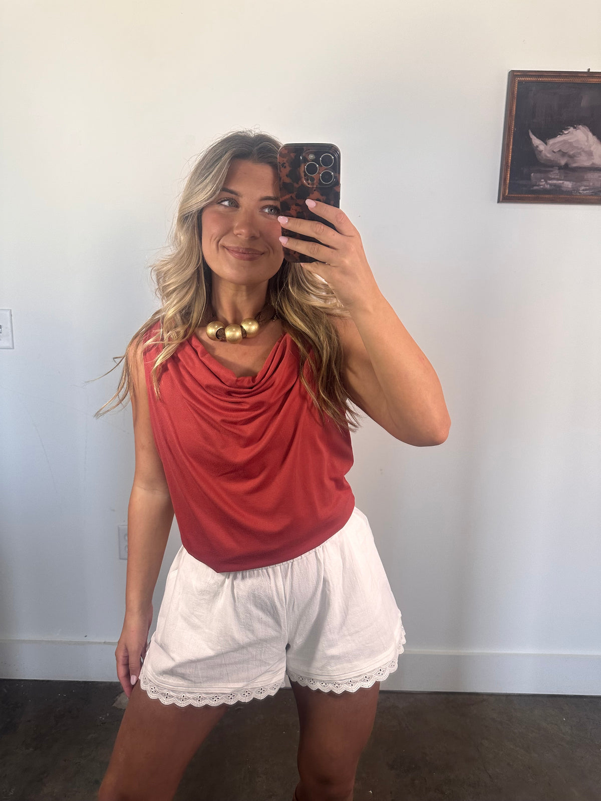 Capri Draped Top