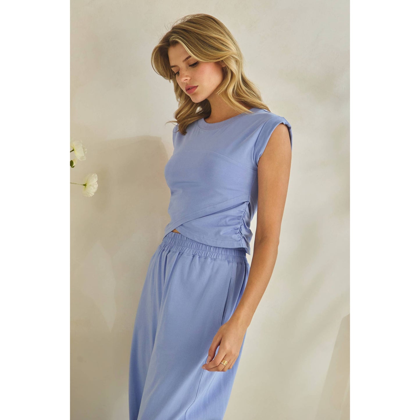 Sky Drift Lounge Set: Capri Blue / S