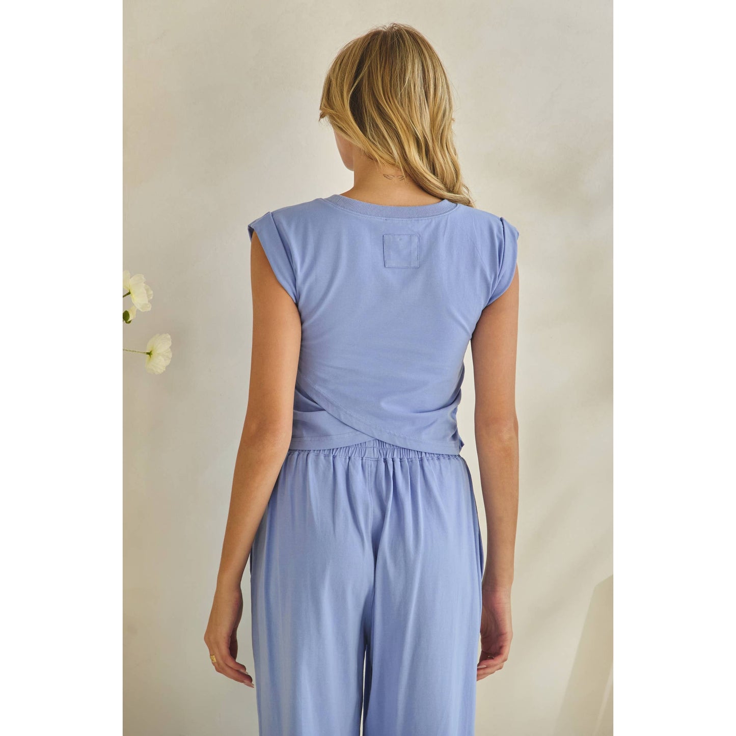 Sky Drift Lounge Set: Capri Blue / S