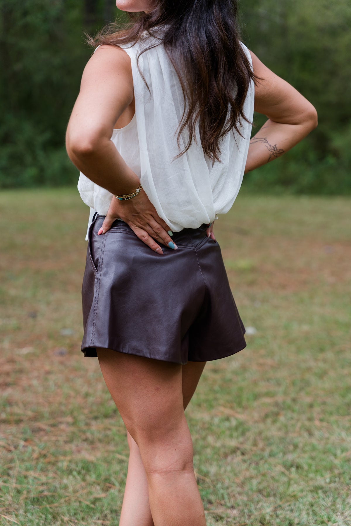 City Lights Shorts - Brown
