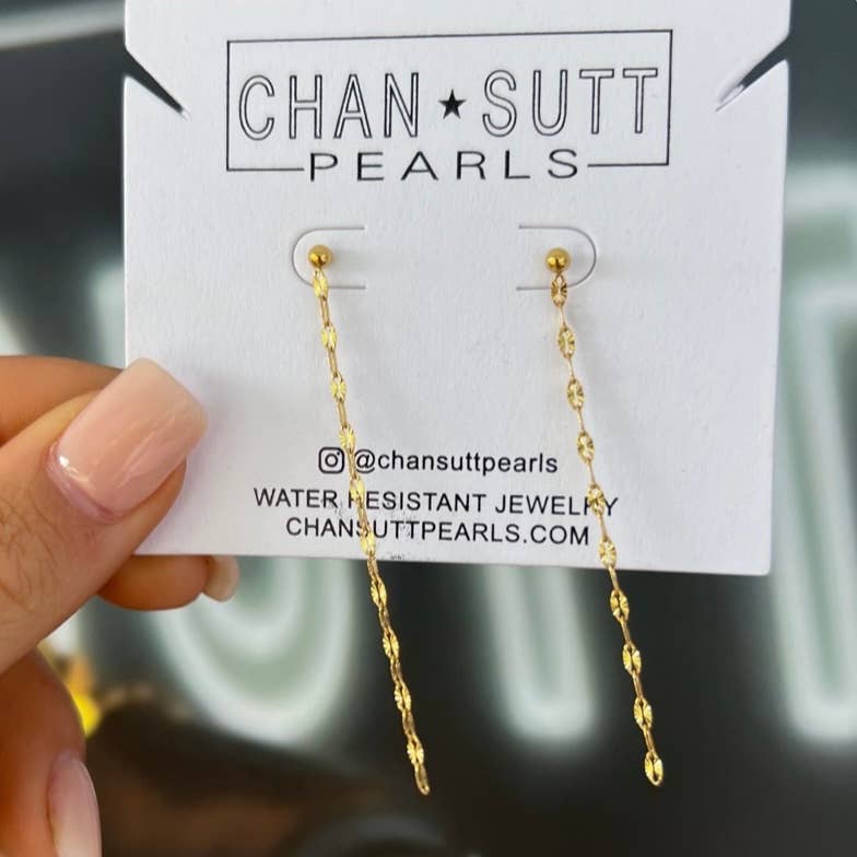 DAINTY CHAIN EARRINGS