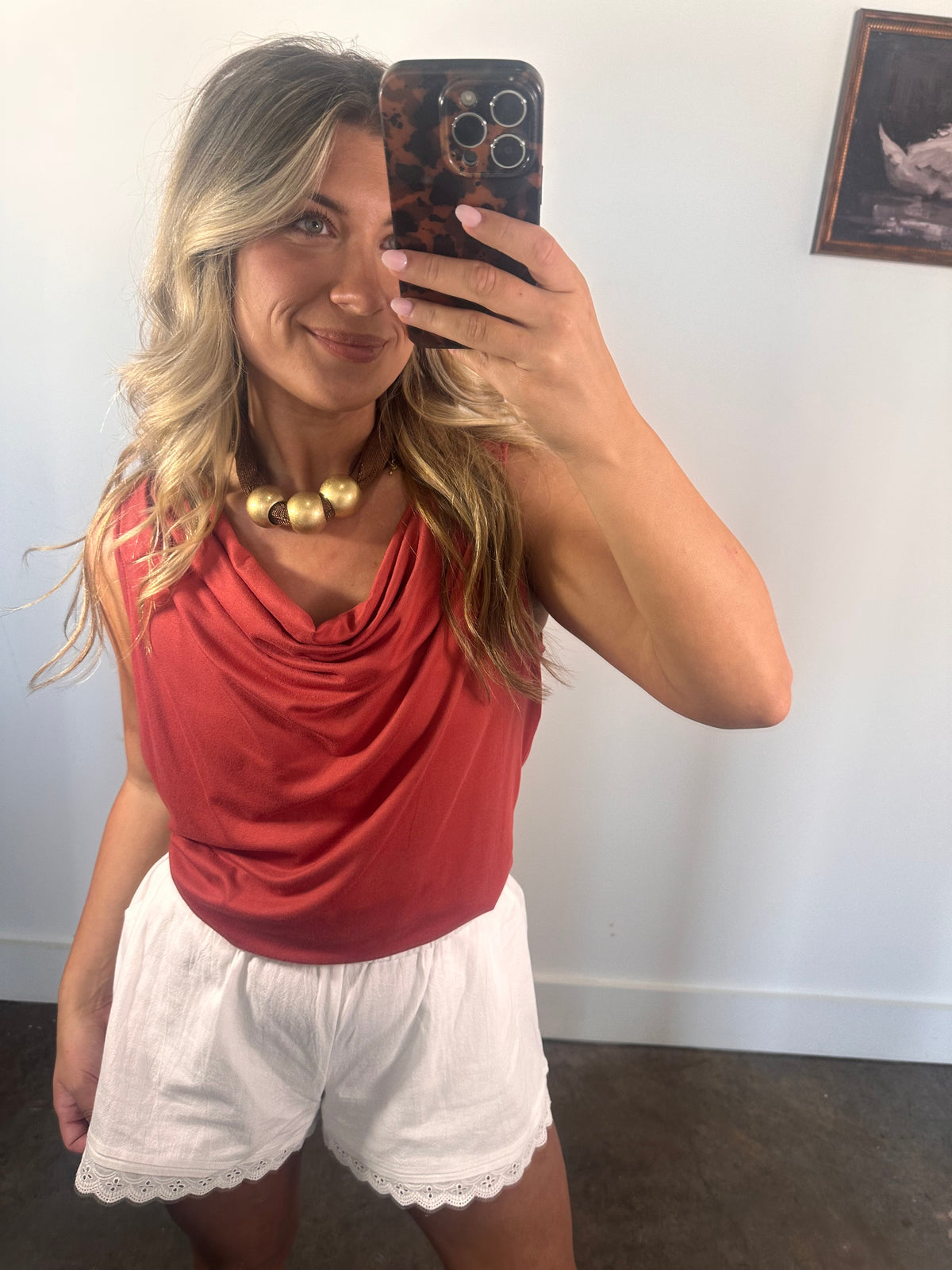 Capri Draped Top