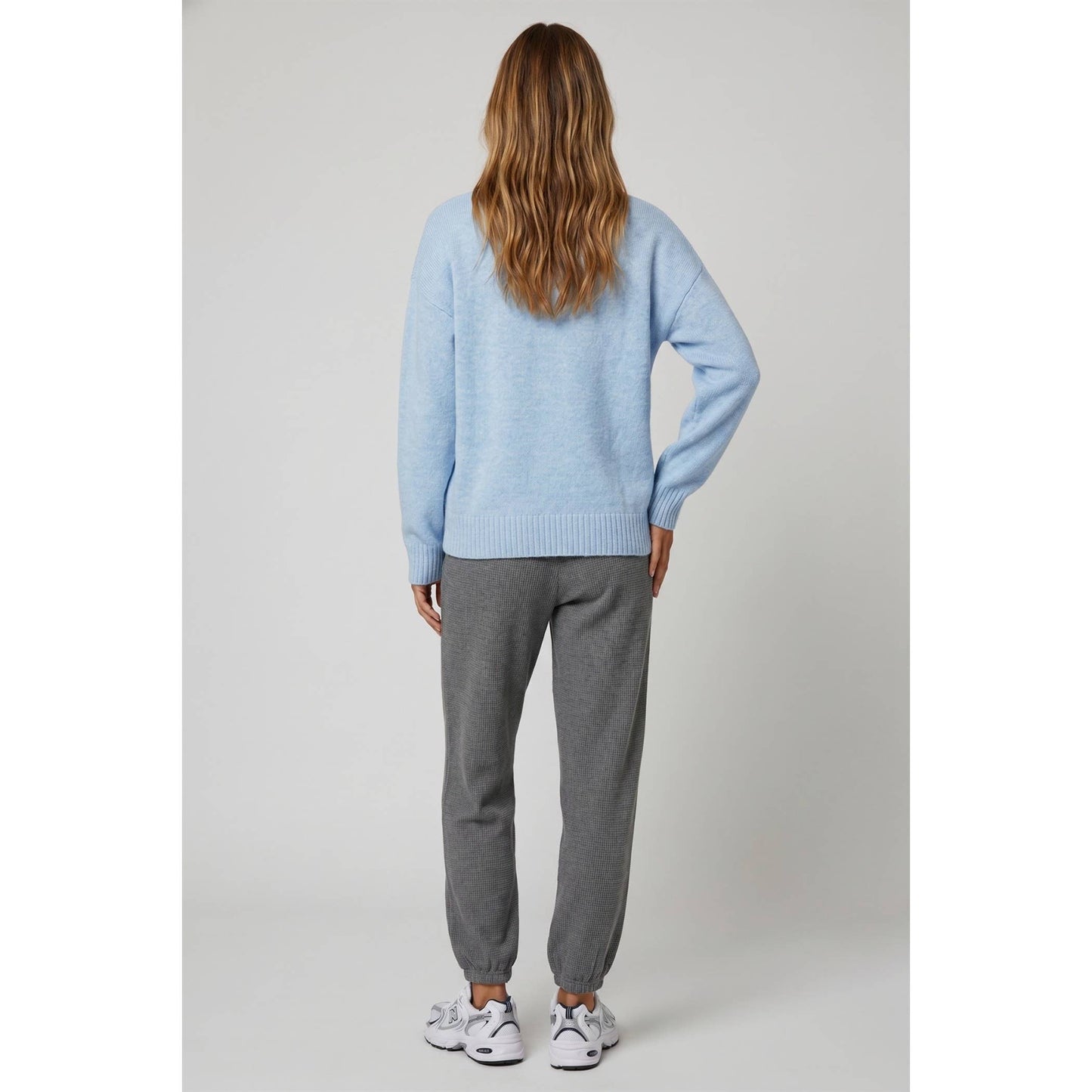 TF26-0628 - Fish sweater with "catch & release" embroidery: OFF WHITE / S-M-L(3-2-1)