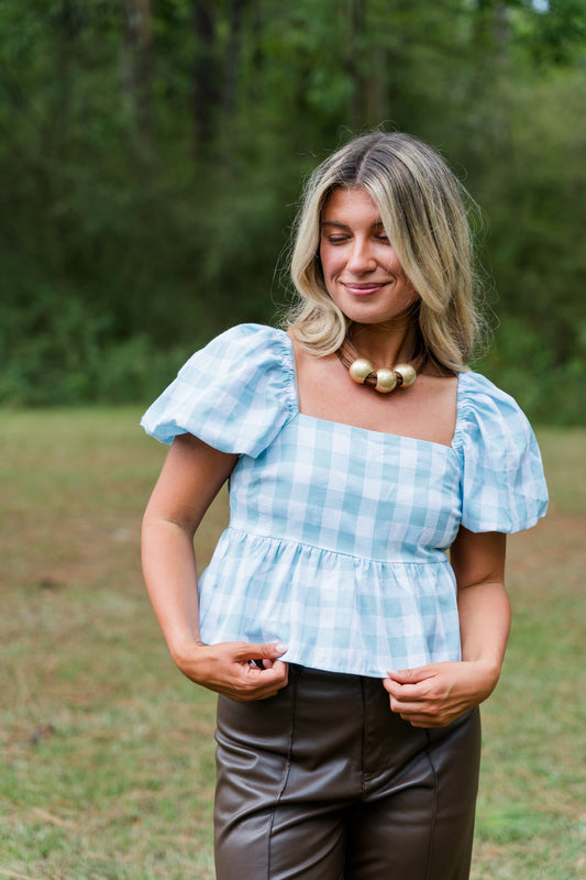 Bluebell Babydoll Top