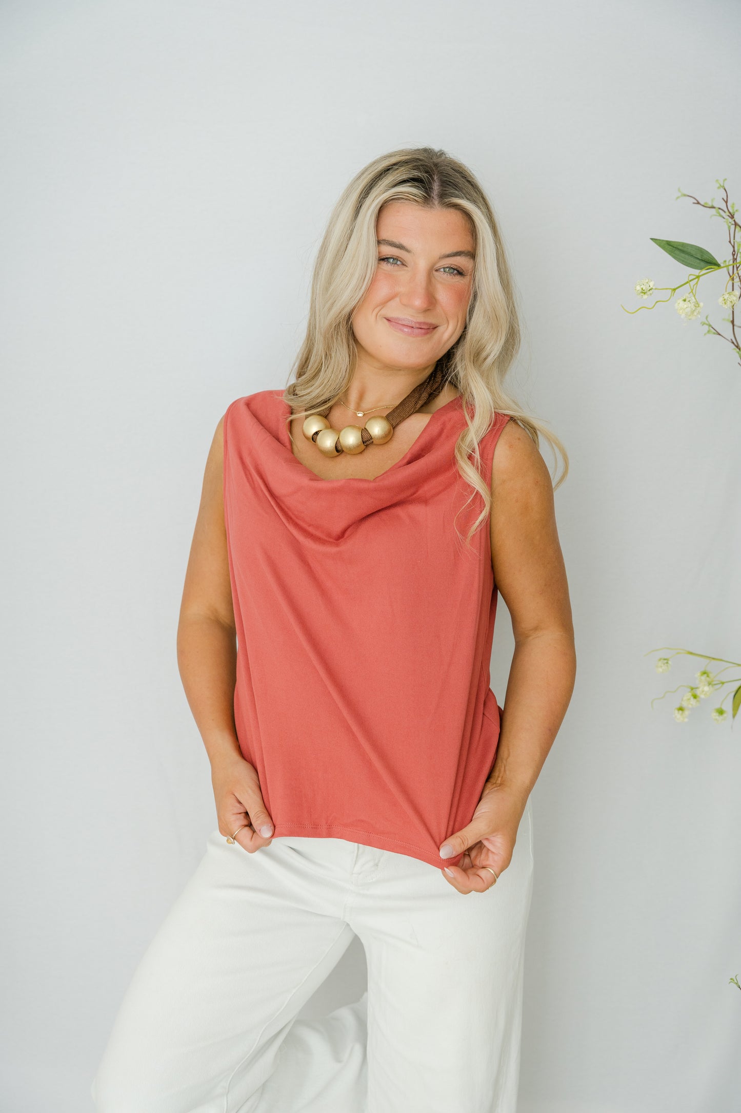 Capri Draped Top