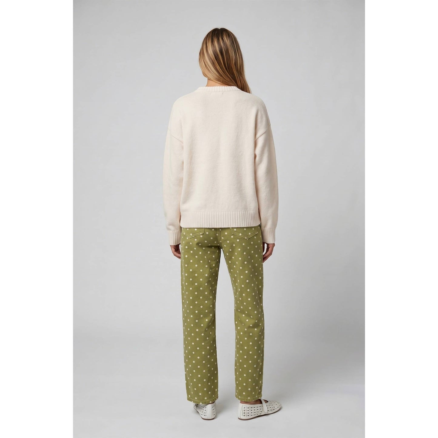TF26-0628 - Fish sweater with "catch & release" embroidery: OFF WHITE / S-M-L(3-2-1)